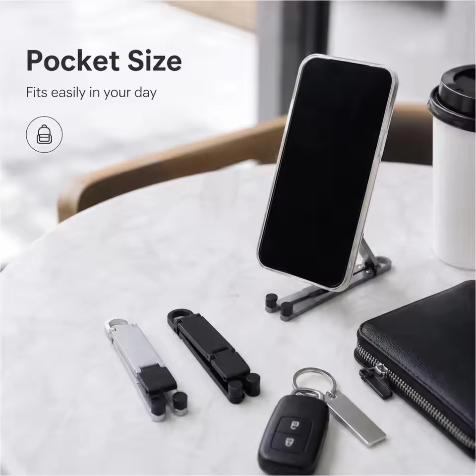 حامل هاتف قابل للطي متعدد الزو - مراجعة Phone Holder وسعره