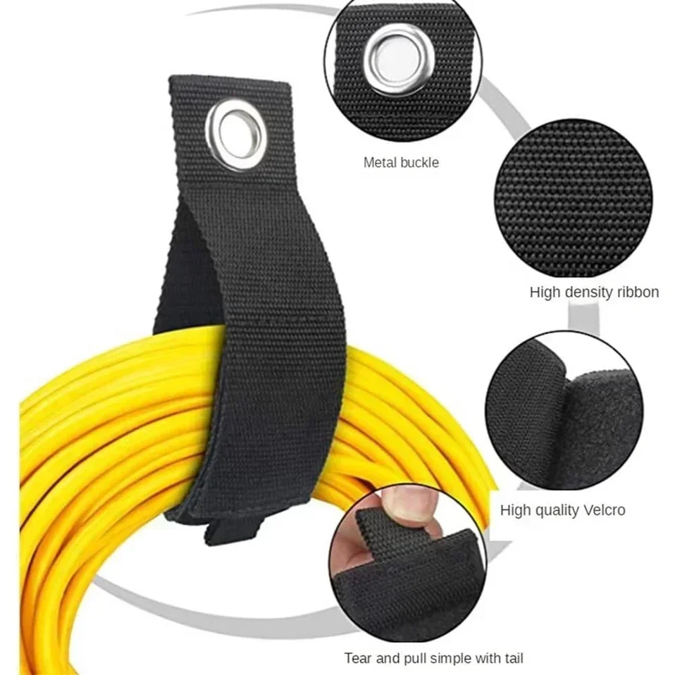 أشرطة تخزين متينة قابلة لإعادة - مراجعة Cable Organizer وسعره