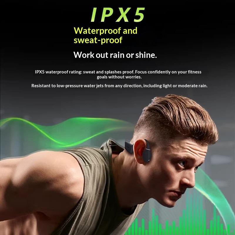 سماعات توصيل عظمي مقاومة للماء - مراجعة Headphones Wireless وسعره