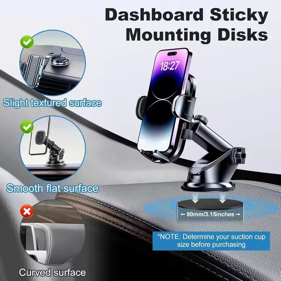 1/10 قطعة من ملصقات حامل الهات - مراجعة Phone Holder وسعره