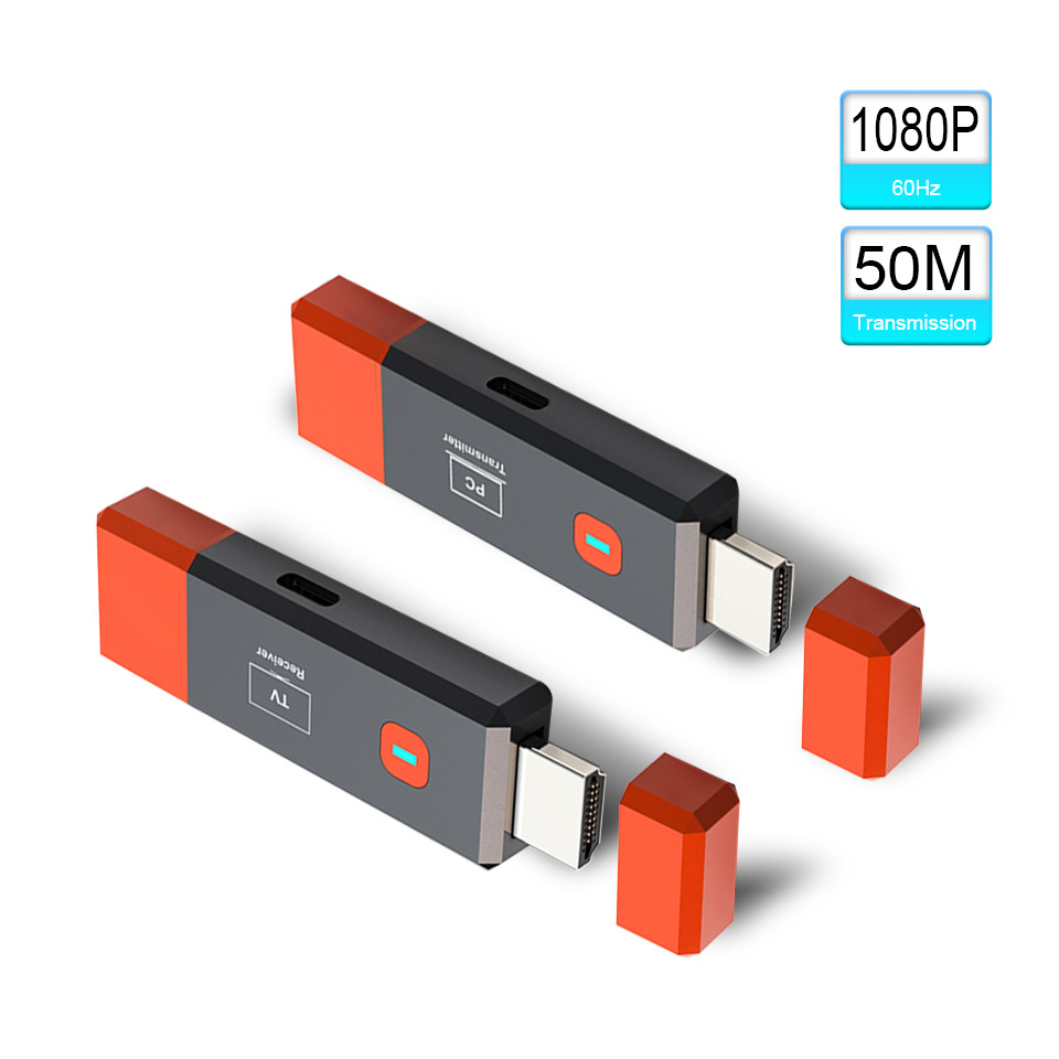 50 متر HDMI موسع لاسلكي HDMI ج - مراجعة Hdmi Adapter وسعره