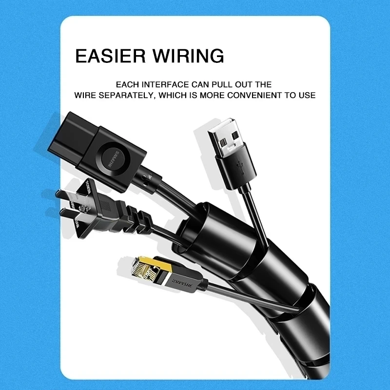 غطاء حلزوني لتنظيم وحماية الكا - مراجعة Cable Organizer وسعره