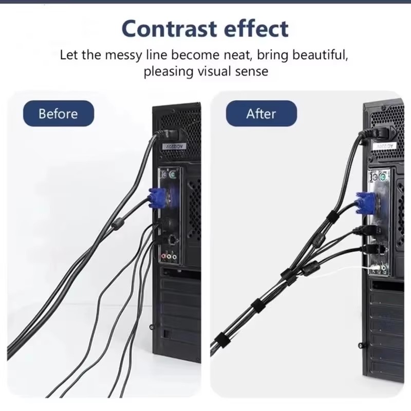 منظم كابلات قابل للتمزيق لحماي - مراجعة Cable Organizer وسعره