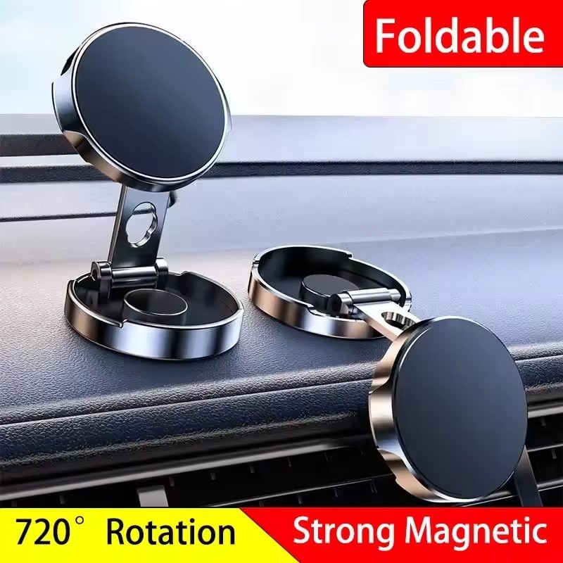 حامل سيارة مغناطيسي قابل للطي  - مراجعة Phone Holder وسعره