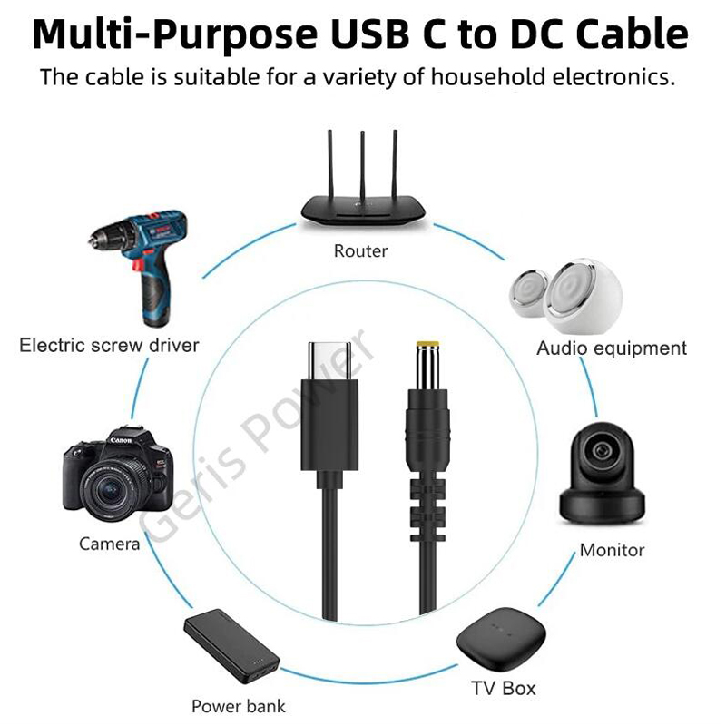 USB C إلى 9 فولت 12 فولت 15 فو - مراجعة Usb Hub وسعره