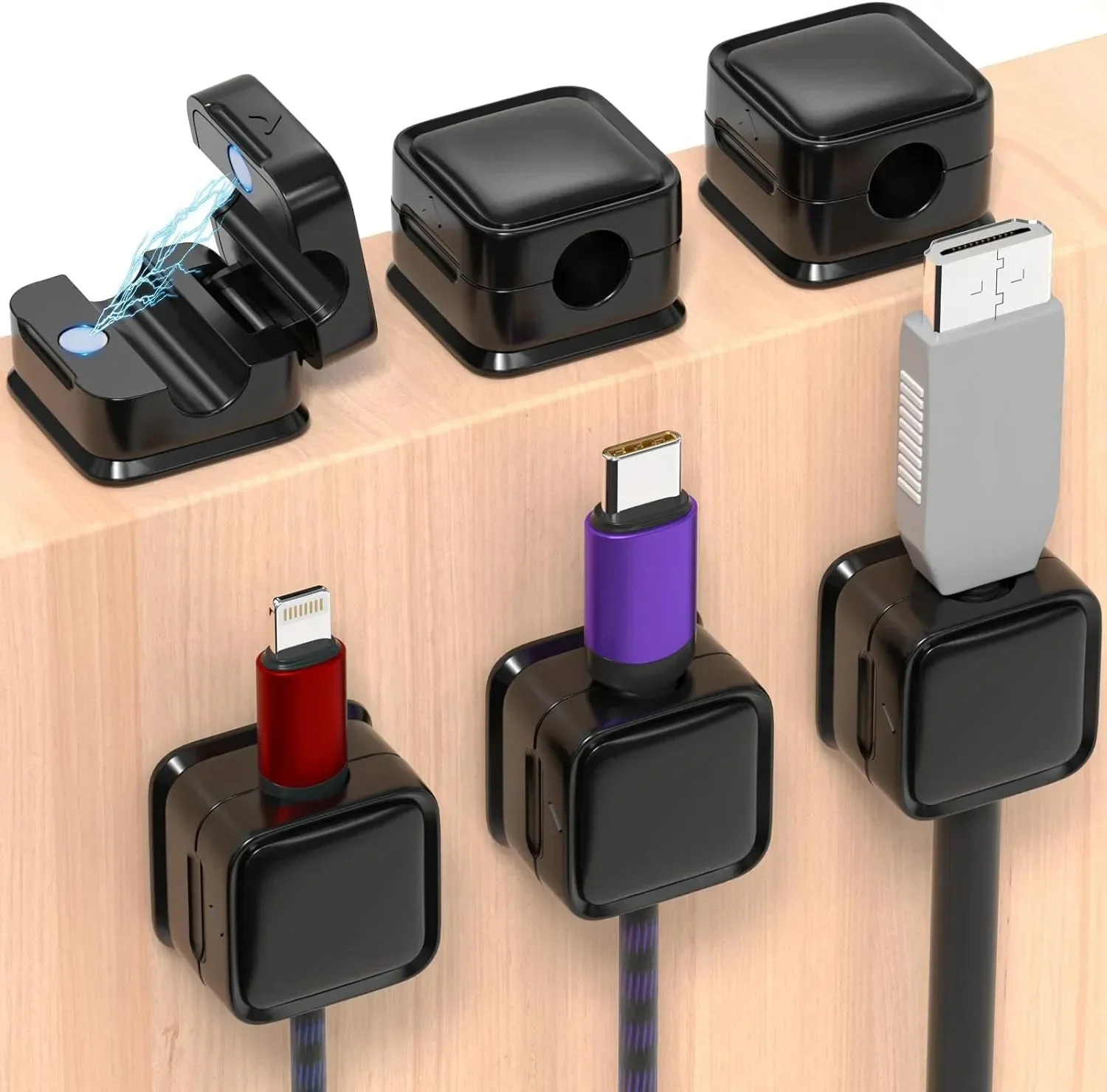 منظم كابلات صغير، حامل كابلات  - مراجعة Cable Organizer وسعره