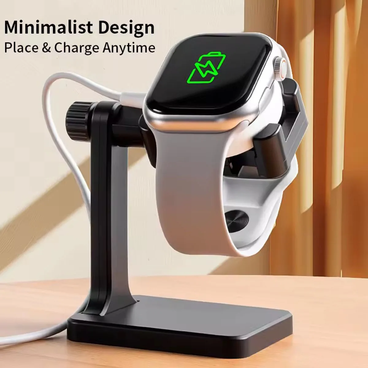 حامل ساعة ذكية عالمي للشحن منا - مراجعة Smart Watch وسعره